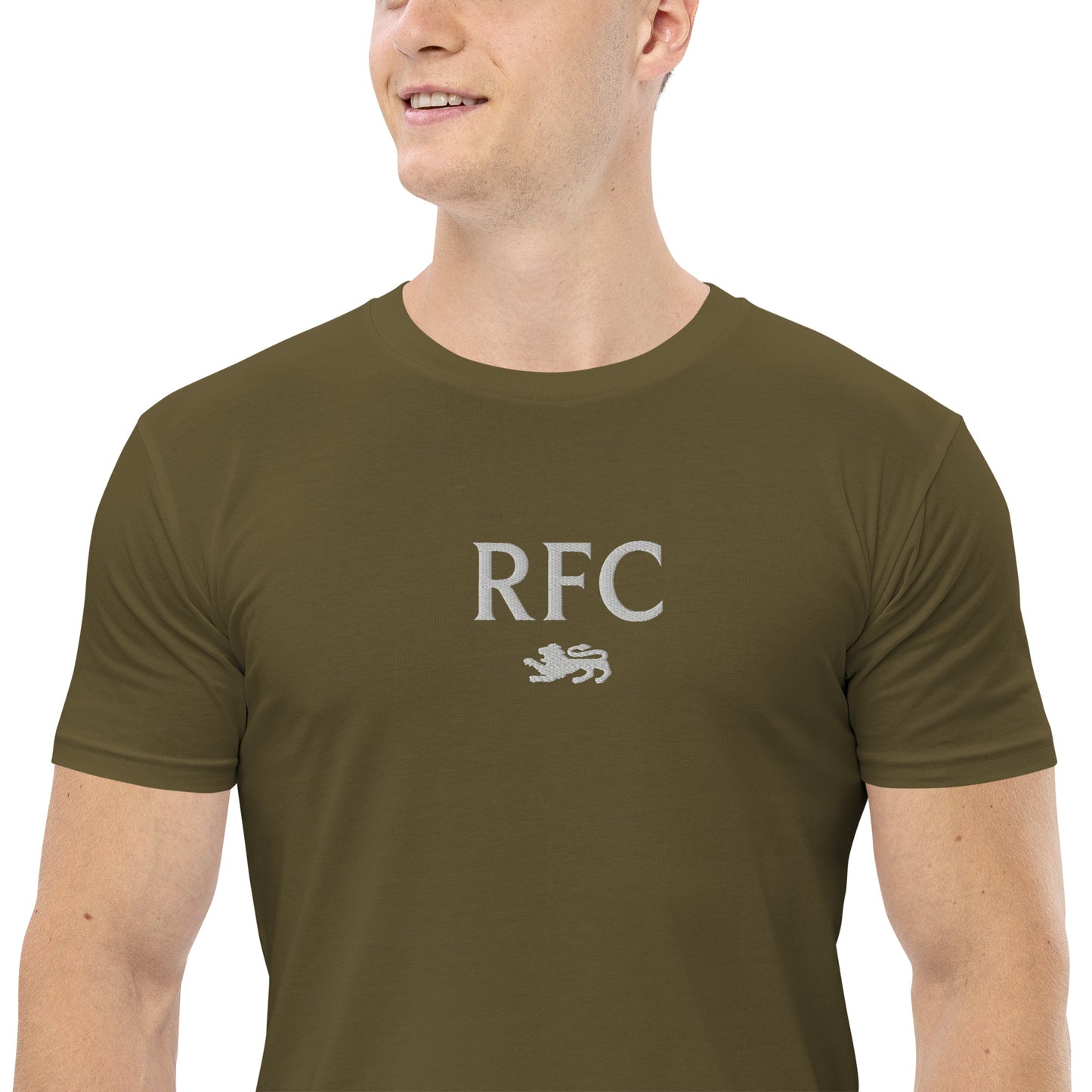 Men's Staple Tee – RFC Embroidered (Army)