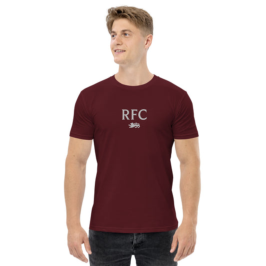 Men's Staple Tee – RFC Embroidered (burgundy)