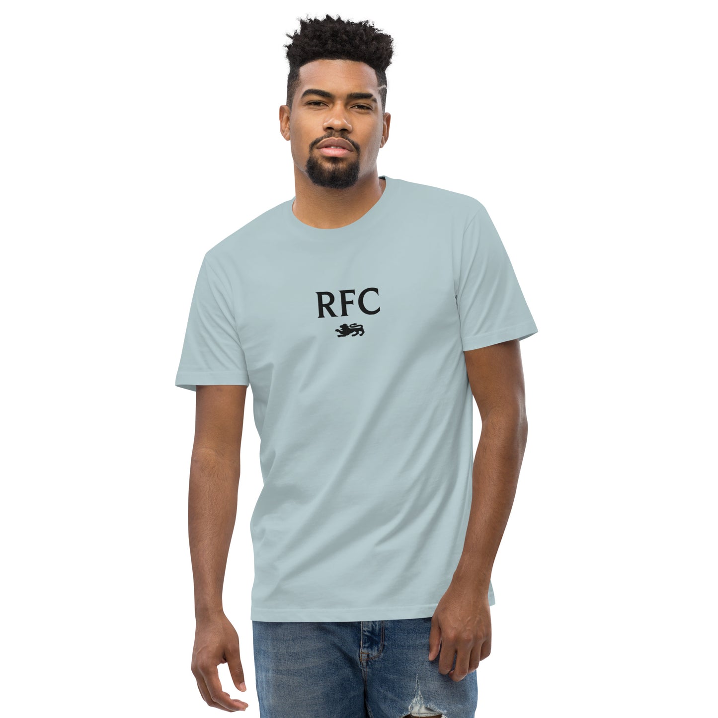 Men's Staple Tee – RFC Embroidered (Pale Blue)