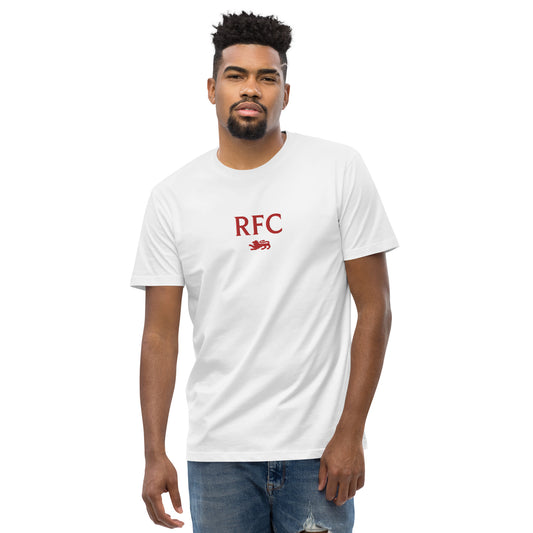 Men's Staple Tee – RFC Embroidered (White)