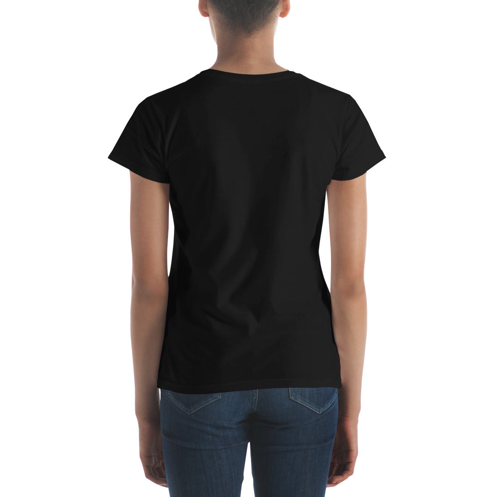 Women's Short Sleeve T-Shirt (Black) - Redfield